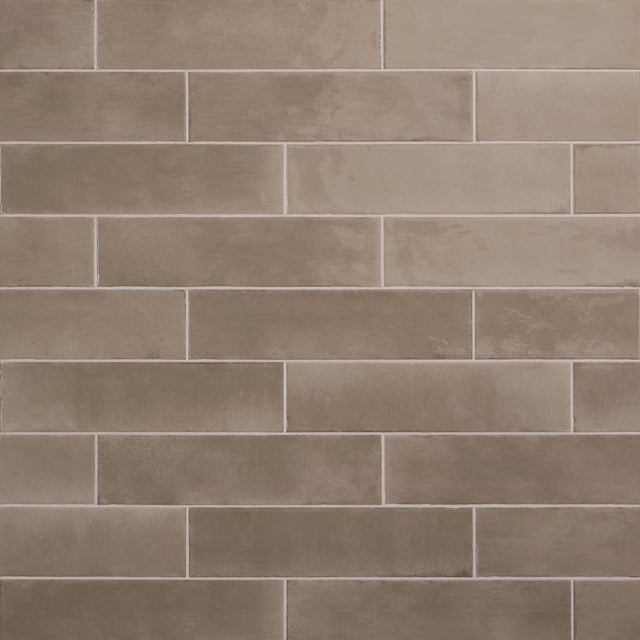 Daltile Relicca Antique Rectangle 4x16 Handcrafted Glossy Wall Tile