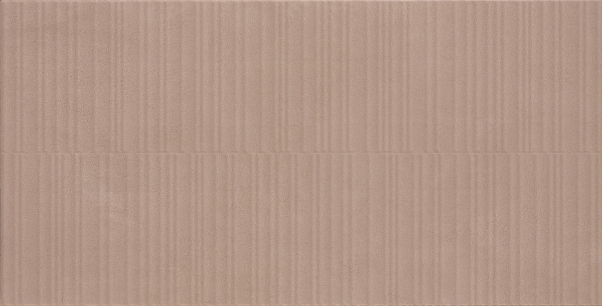 Daltile Rigid Clay Brick Rectangle 12x24 Ridge Microban Matte Wall Tile