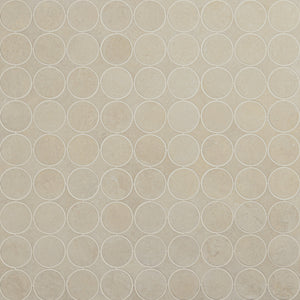 Daltile Rekindle Beige Mixed Stepwise Matte Mosaic Tile