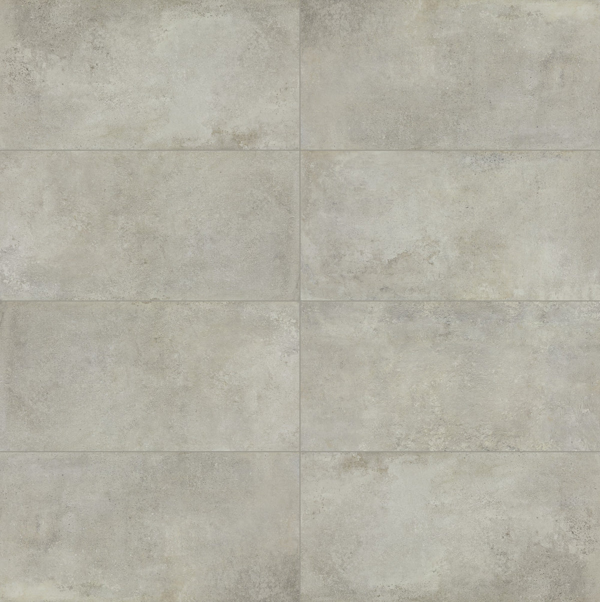 Daltile Rekindle Light Grey Rectangle 24x48 Stepwise Matte Floor Tile RK12RCT2448XTMT