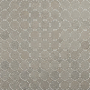 Daltile Rekindle Medium Grey Mixed Stepwise Matte Mosaic Tile