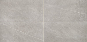Daltile Prime Stamina Grey Rectangle 10x14 Glossy Wall Tile
