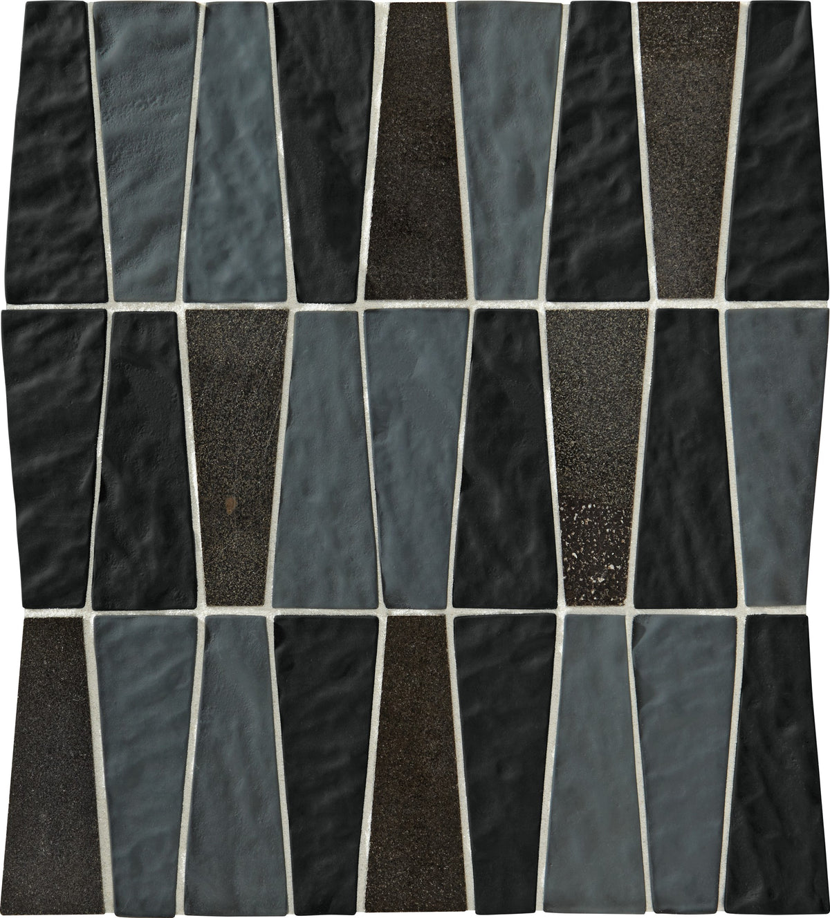 Daltile Regal Pendant Baroness Bijou Trapezoid 1 1/2x4 Glossy Mosaic Tile
