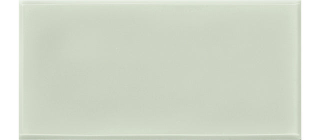 Daltile RetroSpace Remix Succulent Green Rectangle 3x6 Undulated Glossy Wall Tile