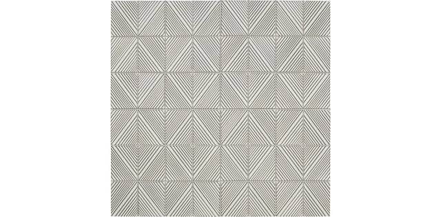 Daltile Revalia Remix White Structural 3x4 Matte Mosaic Tile