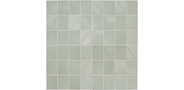 Daltile Revalia Remix Moss Structural 3x4 Glossy Mosaic Tile