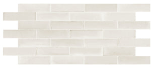 Daltile Scrapbook Album White Rectangle 2.25x8 Matte Floor Tile