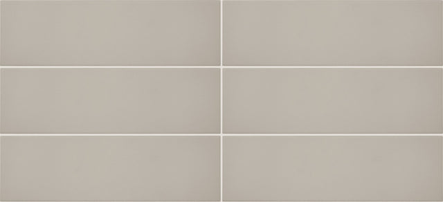 Daltile Stencil Beige Rectangle 4x12 Matte Floor Tile
