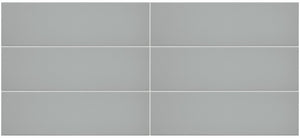Daltile Stencil Grey Rectangle 4x12 Matte Floor Tile