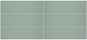 Daltile Stencil Mint Rectangle 4x12 Matte Floor Tile