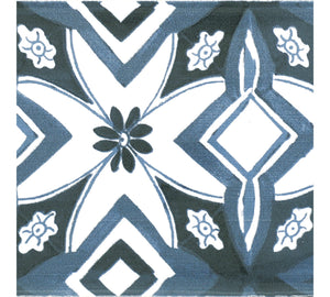 Daltile Stagecraft Cameo Blue Mix 3x12 Glossy Wall Tile Deco