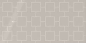 Daltile Showscape Soft Gray Rectangle 12x24 Square Lattice Textured Wall Tile