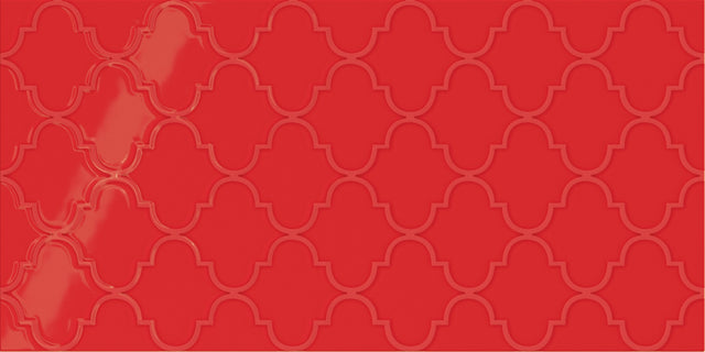 Daltile Showscape Currant Rectangle 12x24 Arabesque Textured Wall Tile