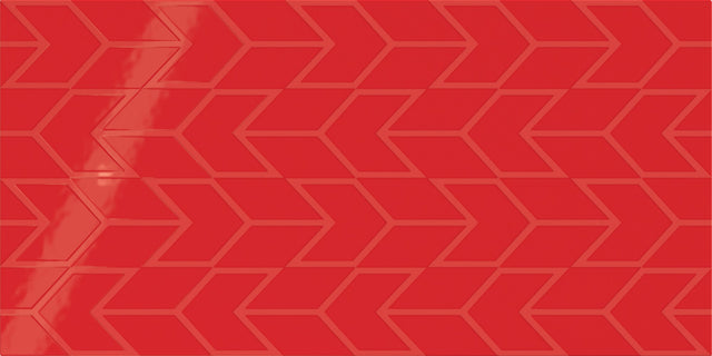 Daltile Showscape Currant Rectangle 12x24 Chevron Textured Wall Tile