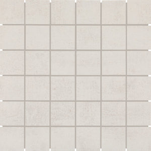 Daltile Advantage White Canvas Straight Joint 2x2 Matte Mosaic Tile