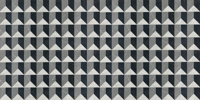 Daltile Sovran Arrow Rectangle 24x48 Satin Floor Tile