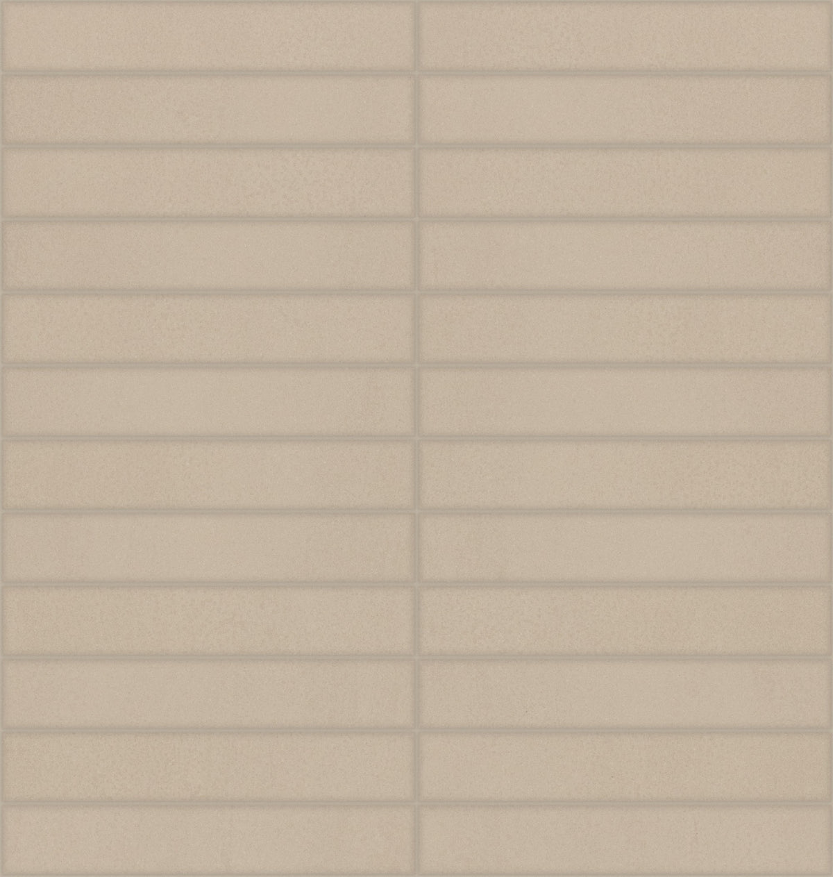 Daltile Synchronic Beige Straight Joint 1x6 Matte Mosaic Tile