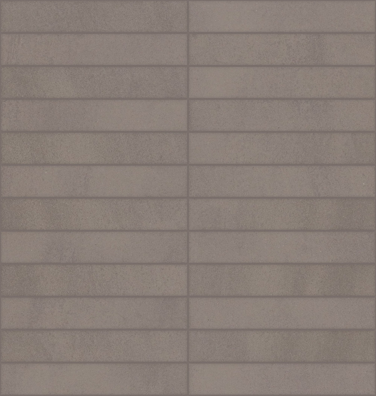 Daltile Synchronic Grey Straight Joint 1x6 Matte Mosaic Tile