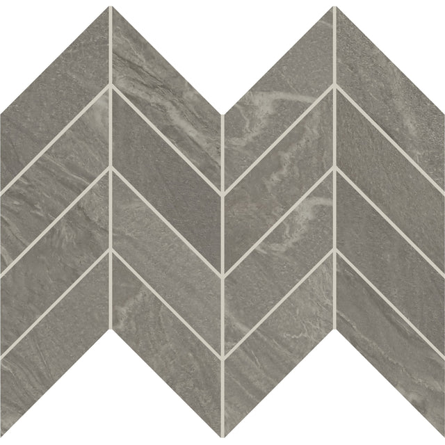 Daltile Vertuo Composer Chevron 2x5 Matte Mosaic Tile