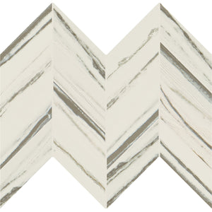 Daltile Vertuo Stria Composer Chevron 2x5 Matte Mosaic Tile