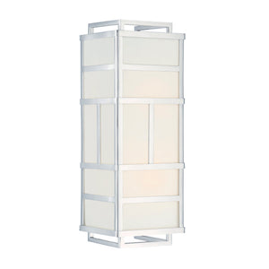 Libby Langdon for Crystorama Danielson 2 Light Polished Nickel Sconce DAN-402-PN