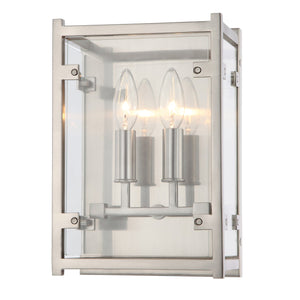 Danbury 2 Light Brushed Nickel Sconce DAN-8792-BN