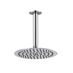 DAX Brass Round Ceiling Shower Arm, 8", Brushed Nickel DAX-1016-200-BN