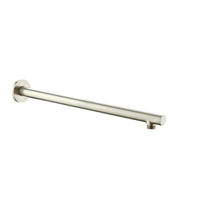 DAX Brass Round Shower Arm, 18", Chrome DAX-1053-450-CR