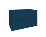 DAX Cenit Single Vanity Cabinet with 2 Drawers and 1 Door, 32", Matte Blue DAX-CEN023221