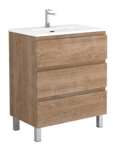 DAX Costa Engineered Wood Single Vanity Cabinet, 28", Pine DAX-COS012814-ONX