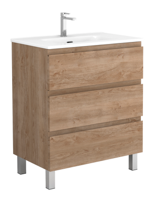 DAX Costa Engineered Wood Single Vanity Cabinet, 28", Pine DAX-COS012814-ONX