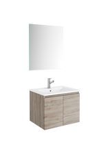 DAX Malibu Engineered Wood Single Vanity Cabinet, 24", Pine DAX-MAL012412