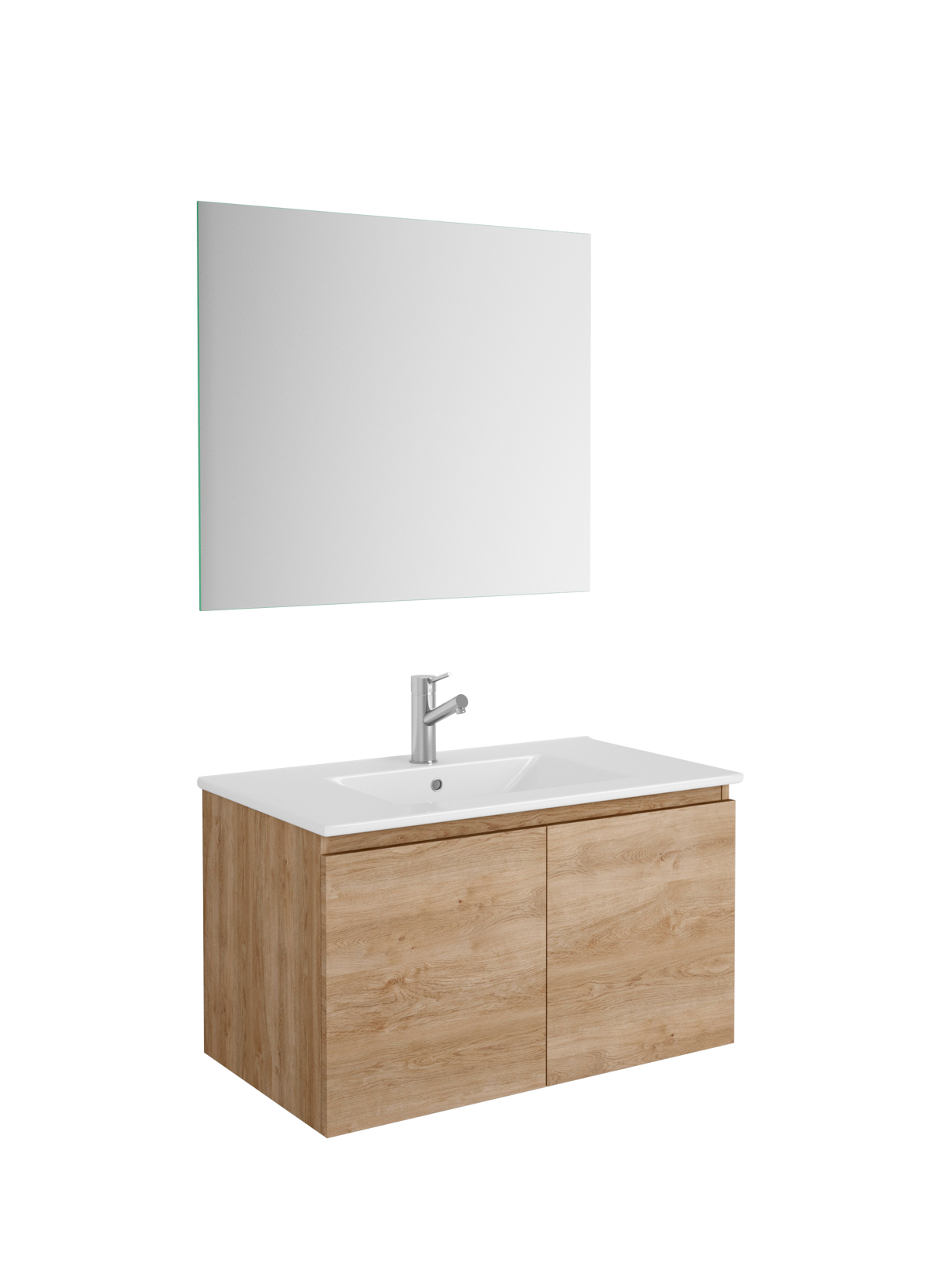 DAX Malibu Engineered Wood Single Vanity Cabinet, 32", Oak DAX-MAL013214