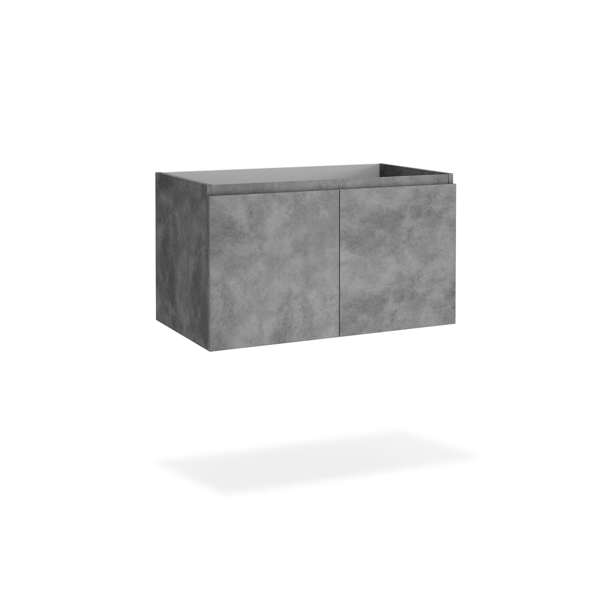 DAX Malibu Vanity Cabinet with Onix Basin, 32", Cement DAX-MAL013281-ONX