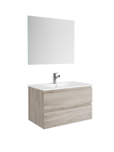 DAX Pasadena Engineered Wood Single Vanity Cabinet, 32", Pine DAX-PAS013212
