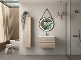 DAX Pasadena Engineered Wood Single Vanity Cabinet, 32", Pine DAX-PAS013212