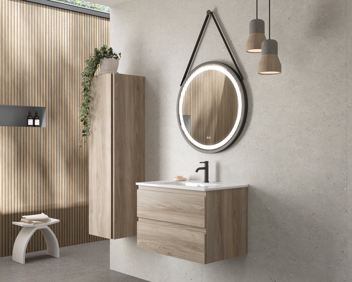 DAX Pasadena Engineered Wood Single Vanity Cabinet, 32", Pine DAX-PAS013212
