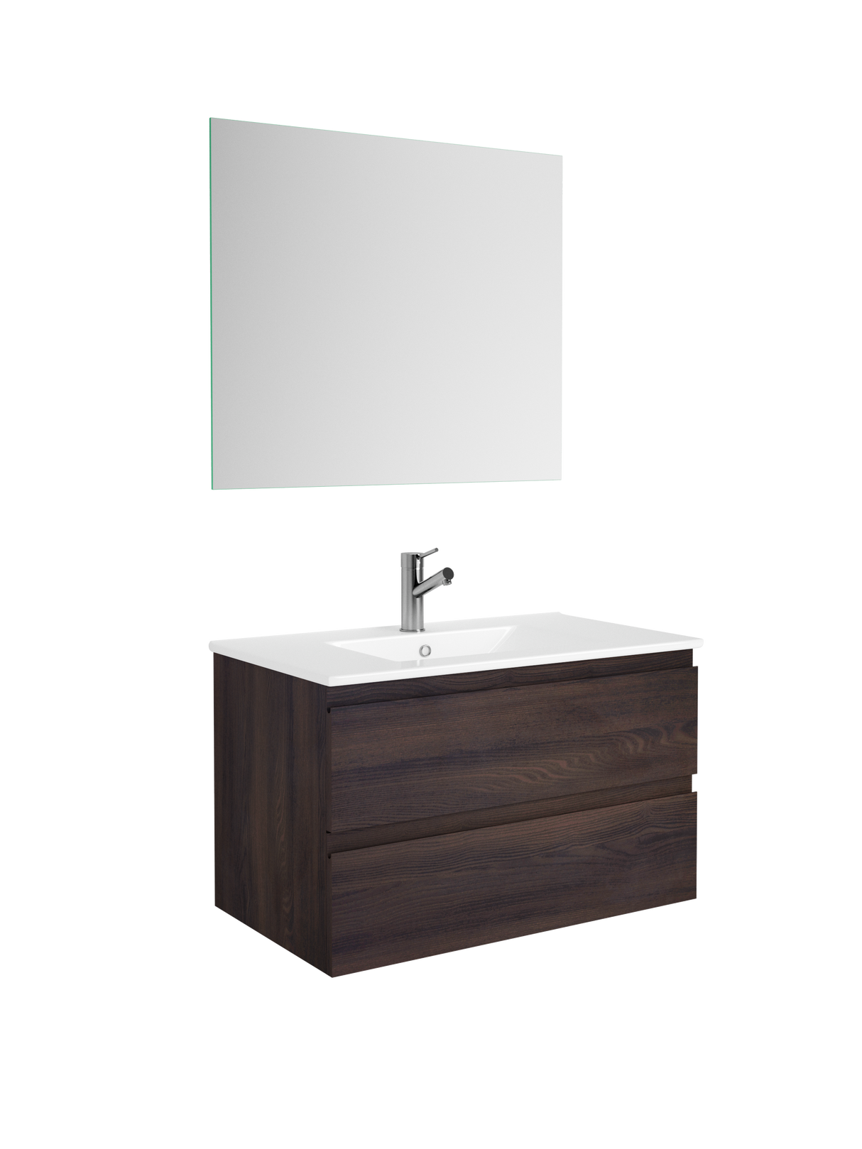 DAX Pasadena Engineered Wood Single Vanity Cabinet, 32", Wenge DAX-PAS013213