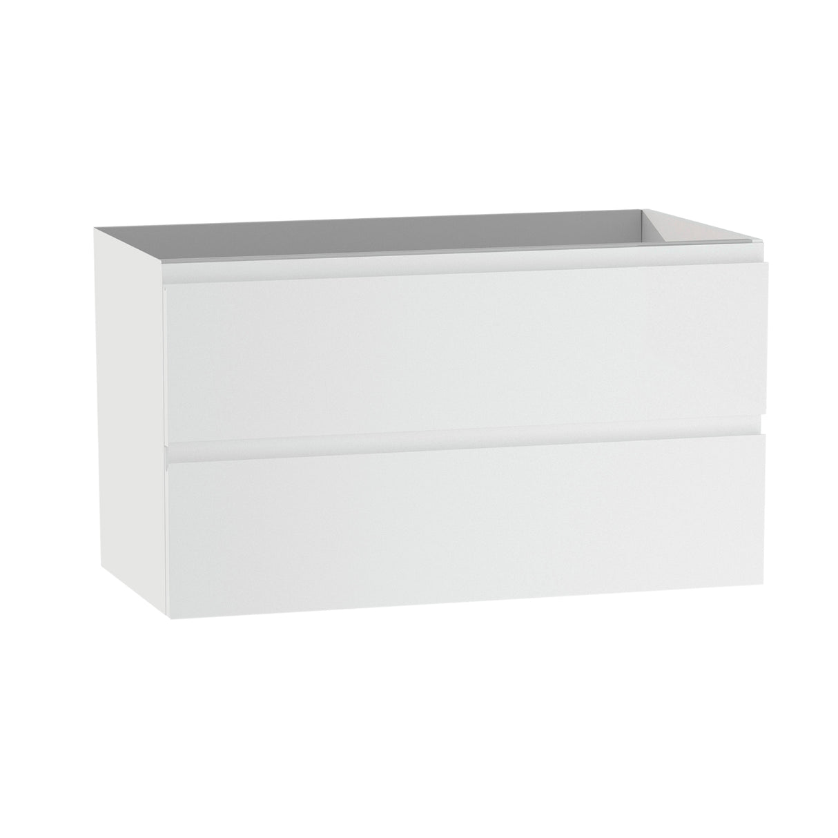 DAX Pasadena Single Vanity Cabinet with Onix Basin, 32", Matte White DAX-PAS013227-ONX