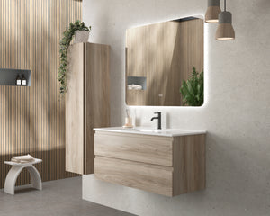 DAX Pasadena Engineered Wood Single Vanity Cabinet, 40", Pine DAX-PAS014012