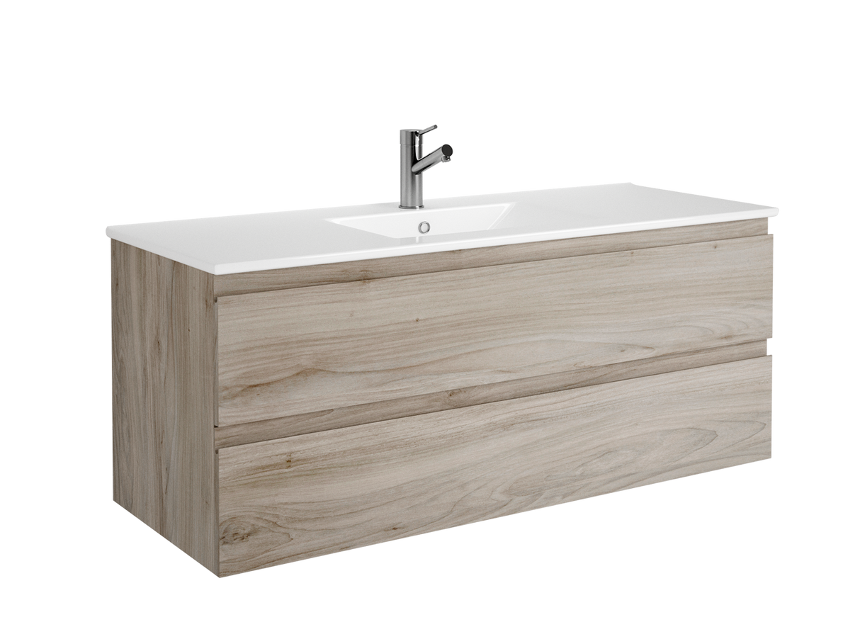 DAX Pasadena Engineered Wood Single Vanity Cabinet, 48", Pine DAX-PAS014812
