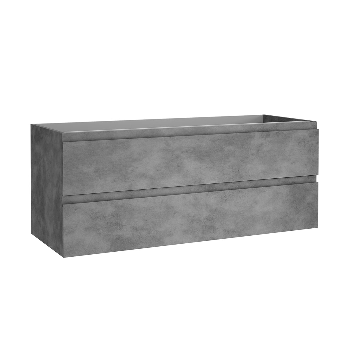 DAX Pasadena Vanity Single Cabinet with Onix Basin, 48", Cement DAX-PAS014881-ONX