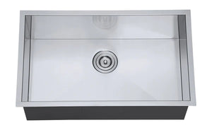 DAX KA-SQ-3018 Handmade Single Bowl Undermount Kitchen Sink