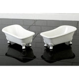 DBATUBW 7-Inch Mini Tub (2-Pieces), White