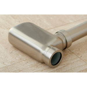 Trimscape DD8408 1-1/4 Inch O.D. Brass Oval Bottle Trap, Brushed Nickel