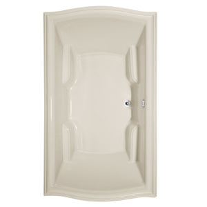 Hydro Systems DEB7242ATO-BON DEBRA 7242 AC TUB ONLY-BONE