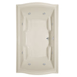 Hydro Systems DEB7242AWP-BIS DEBRA 7242 AC W/WHIRLPOOL SYSTEM-BISCUIT