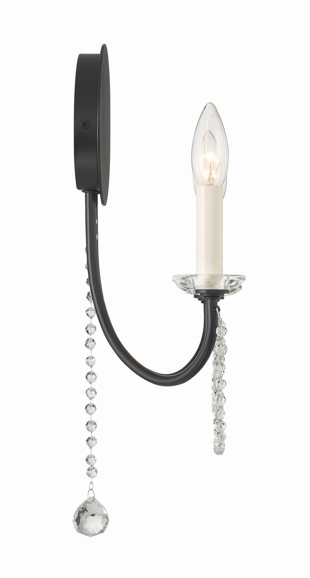 Delilah 2 Light Aged Brass Sconce DEL-90802-AG