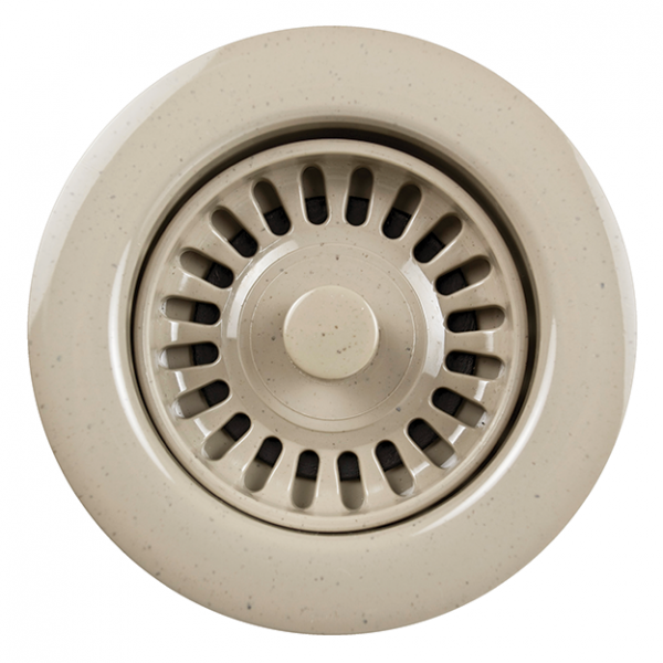 Hamat - DIS-2002 GBO - 3 1/2"  Speckled Granite Bone Disposal Flange/Strainer