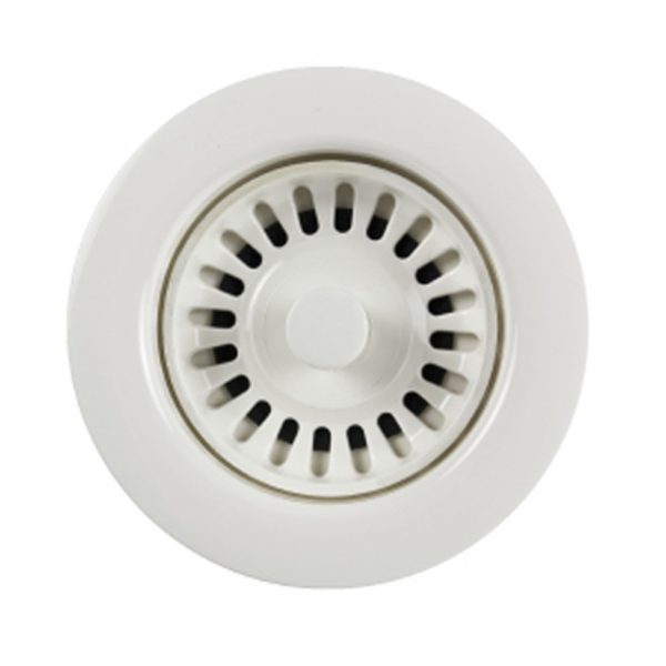 Hamat - DIS-2002 WH - 3 1/2"  White Disposal Flange/Strainer